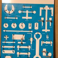 Panello in lamiera  forata porta attrezzi Chrysler