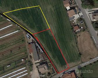 Terreno edificabile in via Piave