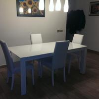 Tavolo Bianco Allungabile Wood Mondo Convenienza