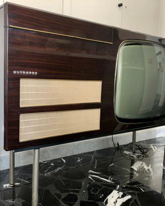 Vintage modernariato TV giradischi anni 50 arredo