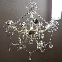 lampadario Maria Teresa anni 60 5 luci 