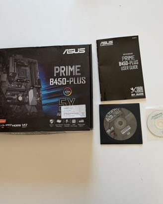 ASUS PRIME B450-PLUS scheda madre AM4 ATX