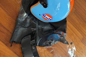 NUOVO Casco moto XL replica GULF