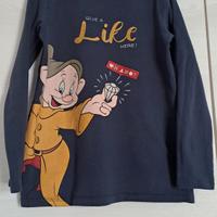t-shirt maniche lunghe disney 