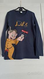 t-shirt maniche lunghe disney 