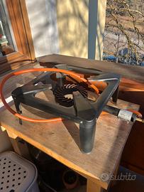 Fornello a gas kemper 4 piedi