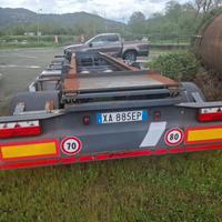 Rimorchio scarrabile casse 6,5 m