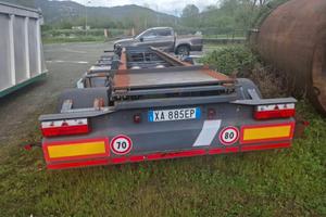 Rimorchio scarrabile casse 6,5 m