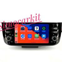 CAR TABLET ANDROID AUTO CARPLAY PER FIAT PUNTO EVO