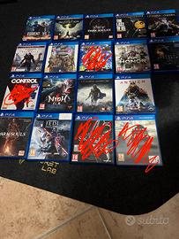 Vari giochi Playstation 4