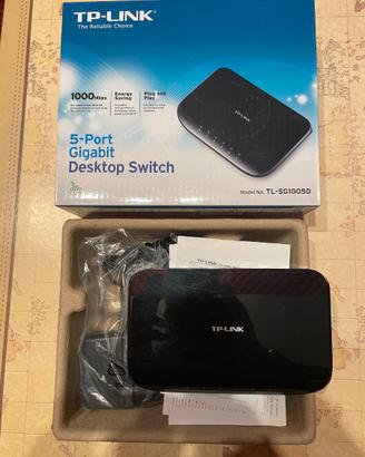 TP-Link TL-SG1005D Switch di Rete 100Mbps 5 porte