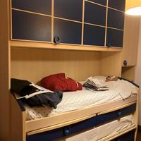 Cameretta per ragazzi a ponte