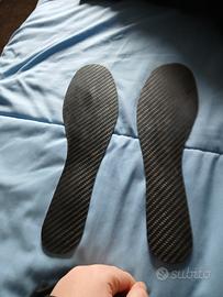 solette in carbonio per scarpe sportive 