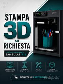 Servizio stampa 3d