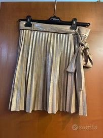 Gonna plissettata motivi