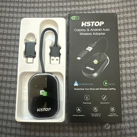 ADATTATORE WIRELESS CARPLAY ANDROID AUTO HSTOP