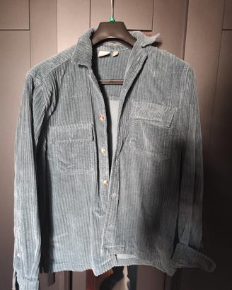 camicia velluto Asos tg S