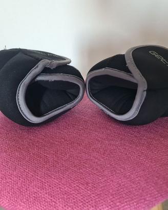 Polsiere/Cavigliere GetFit 2 x 1 Kg fitness runnin