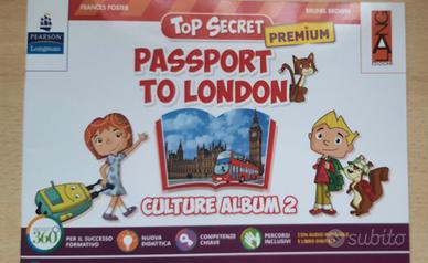Libro inglese primaria Londra Top Secret Pearson