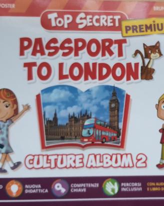 Libro inglese primaria Londra Top Secret Pearson