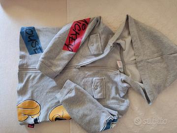 felpa con cappuccio topolino Disney 