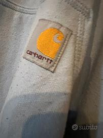 Felpa unisex color turchese buono stato