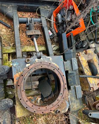 A141 Carro con ralla per escavatore Kubota 25 q.li