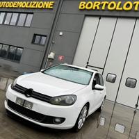 VOLKSWAGEN GOLF 6 per ricambi usati CAX