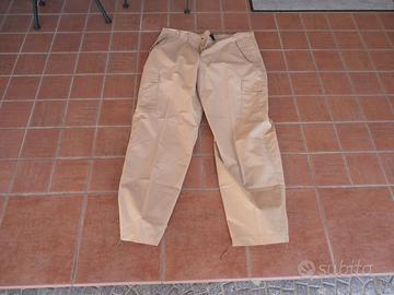 Pantalone estivo color kaki