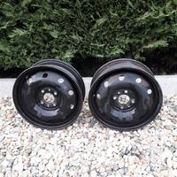 Cerchi in acciaio da 14 canale 5,0 b fiat,lancia