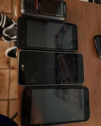 Telefoni per pezzi di ricambio
