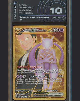 Mewtwo ex del team rocket DRI 240/282