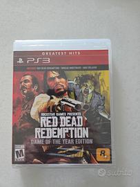 Red Dead Redemption PS3 nuovo sigillato