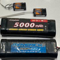 Riceventi HK GT2 e batterie Nimh