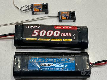 Riceventi HK GT2 e batterie Nimh