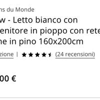 LETTO CONTENITORE NUOVO DELLA MAISON DU MONDE