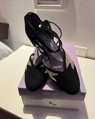 Scarpe da ballo Merlet Liscio Latino Sala