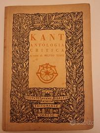 Kant – Antologia critica, a cura di Silvio Tissi