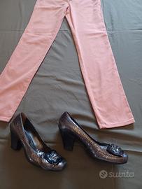 jeans sisley e scarpe 