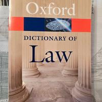 Dictionary of Law Oxford Libro universitario