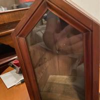 Antica vetrinetta in ciliegio