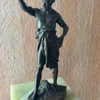 Bronzo figura francese stile Luigi XVI