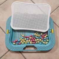 Chiodini Mosaico Colorati per Bambini Valigetta