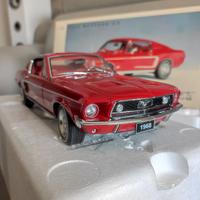 Autoart Ford Mustang 68 Gt 390 Rossa 1:18 Rarità