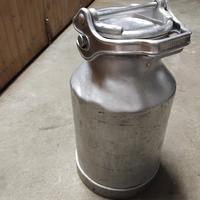 bidone latte in alluminio 25 litri 