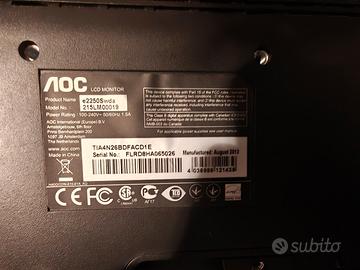 monitor 21,5" Aoc