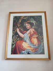 Quadro ricamo