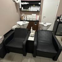 Lavatesta professionale per parrucchieri