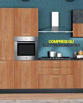 PROMO CUCINA 3,60 MT COMPRESI GLI ELETTRODOMESTICI