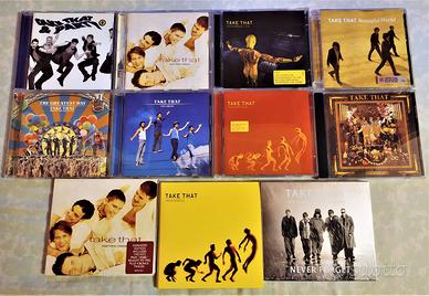TAKE THAT Esclusivo Set 12 CD + 7 DVD TUTTO NUOVO